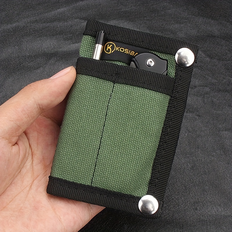 Canvas Outdoor Tactical Coin Purse Multifunctional Mini Wallet