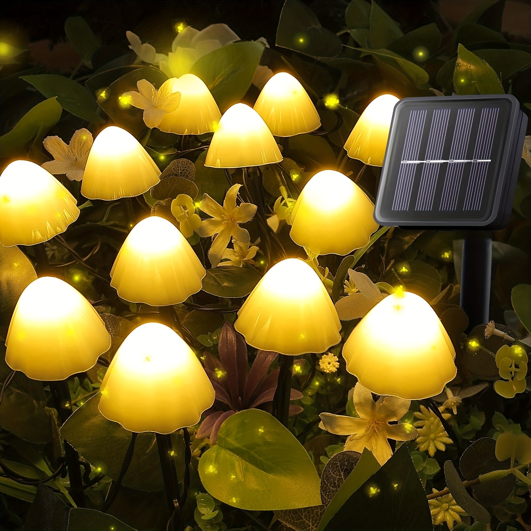 

1pc Solar Small Mushroom Light, For Yard Patio Garden Lawn Porch Walkway Decoration