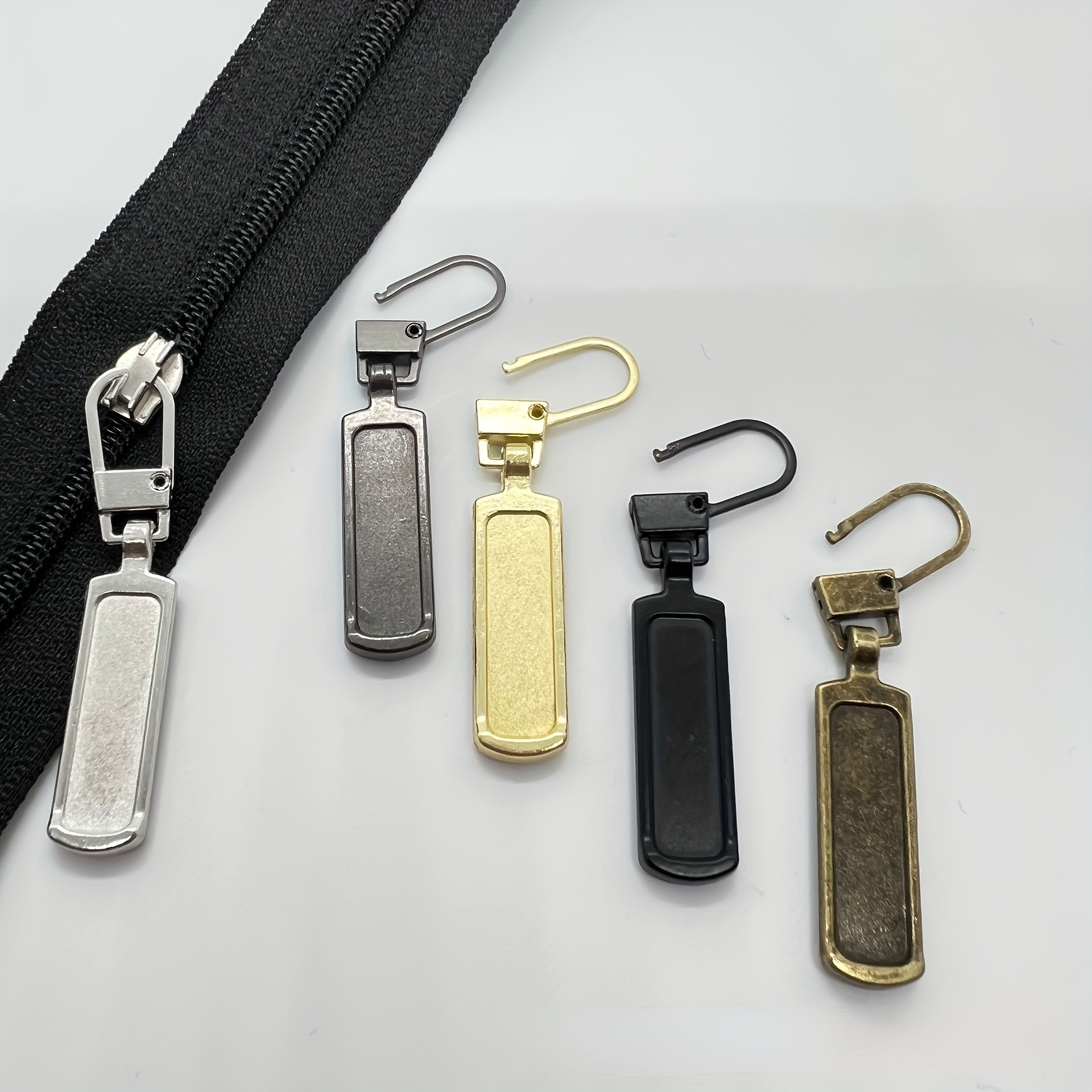 Locking Buckle Tab Zipper Zipper Accessories Detachable Pendant