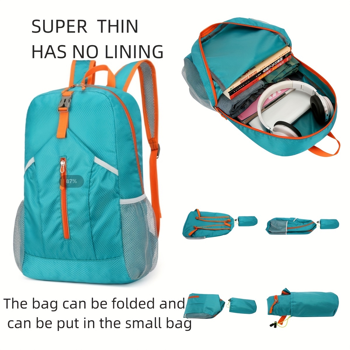 Mochila de ocio, mochila de viaje grande para mujer, mochila de equipaje de  mano, mochila de senderismo Mochila impermeable para deportes al aire