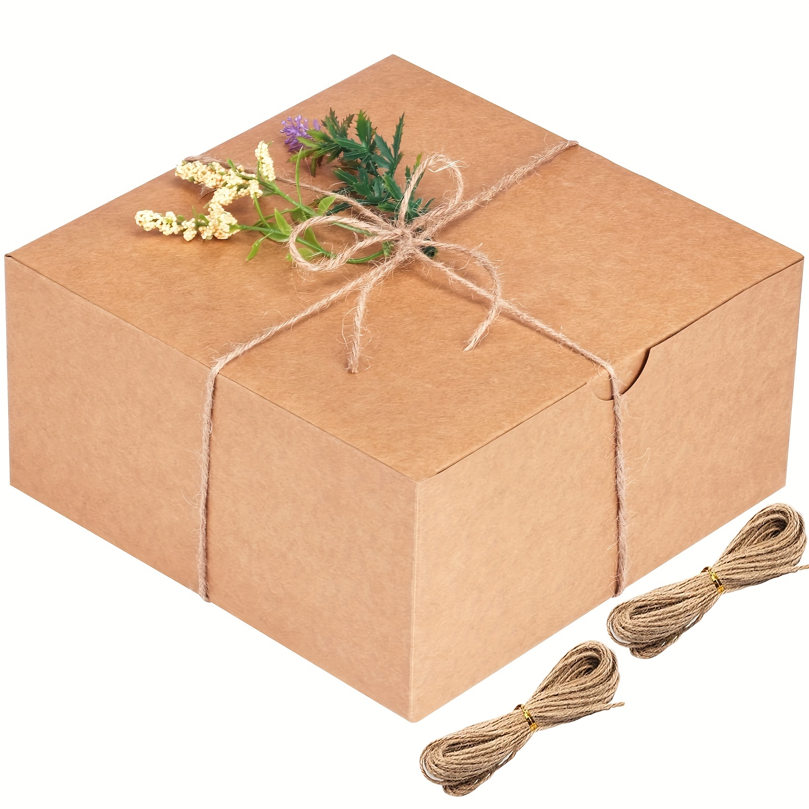 Christmas Wrapping Paper Retro Kraft Paper Party Gift Box - Temu