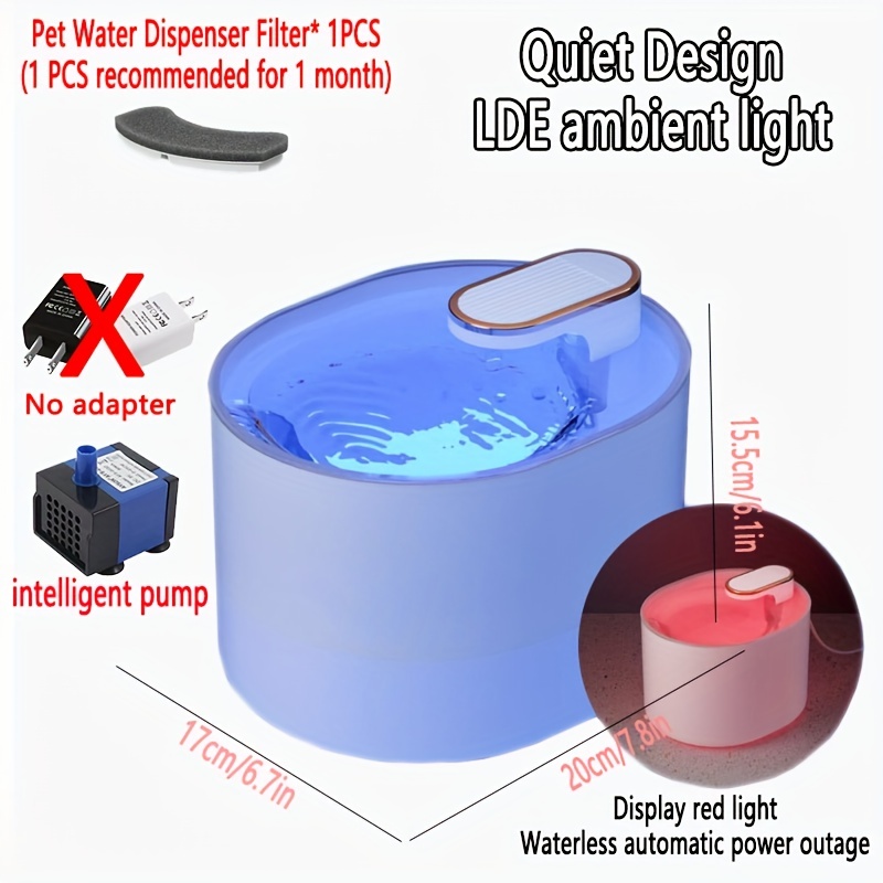 Dog water cheap dispenser filter