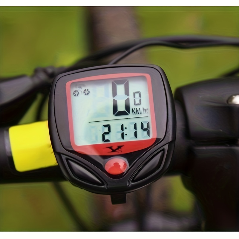 Inalámbrico Cuentakilómetros para Bicicleta, Auto Despierta, Velocimetro  Bicicleta HD Pantalla LCD con Retroiluminación : : Deportes y aire  libre