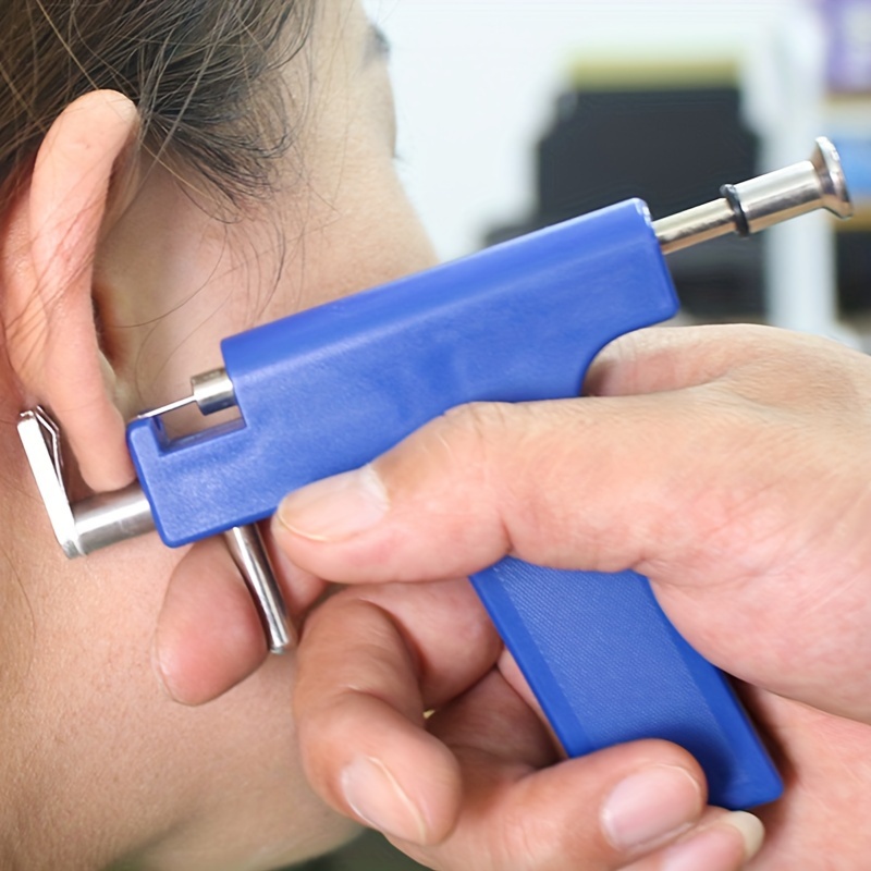 Professional Ear Piercing Gun Tool Set Ear Studs Steel Ear - Temu