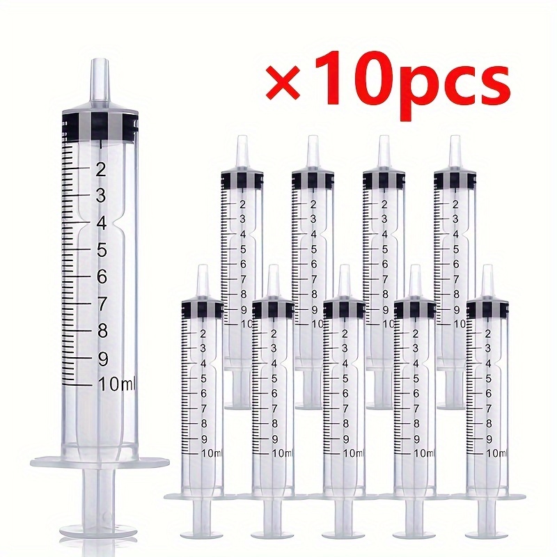 Plastic Syringes Needles Covers Perfect Oral Lab Measurement - Temu