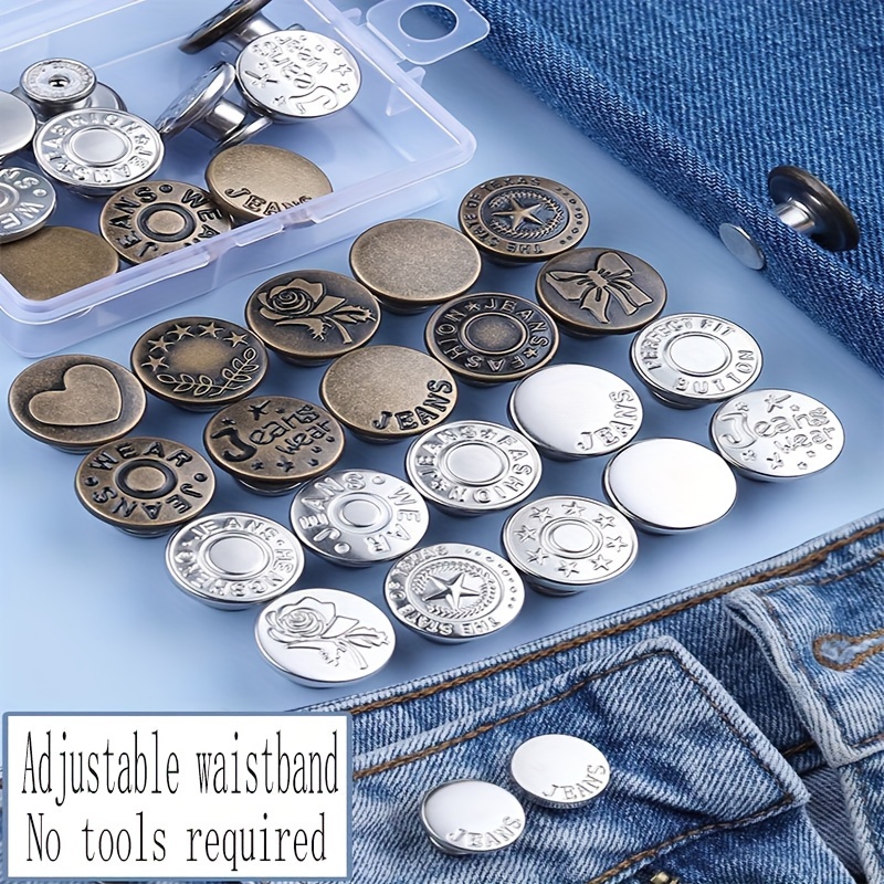 Buttons Jeans - Temu