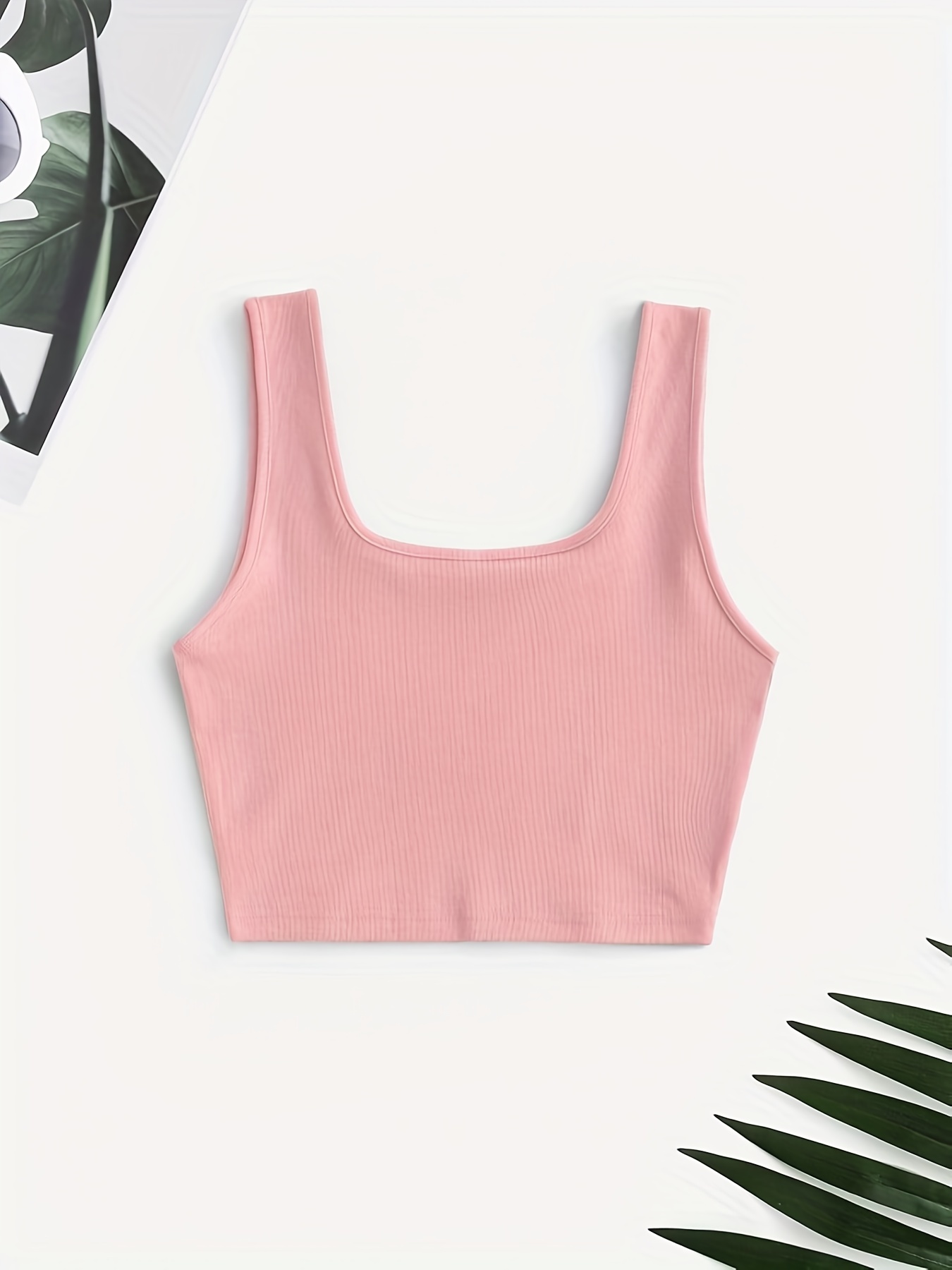 STYLAND Ribbed Cropped Tank Top - Farfetch