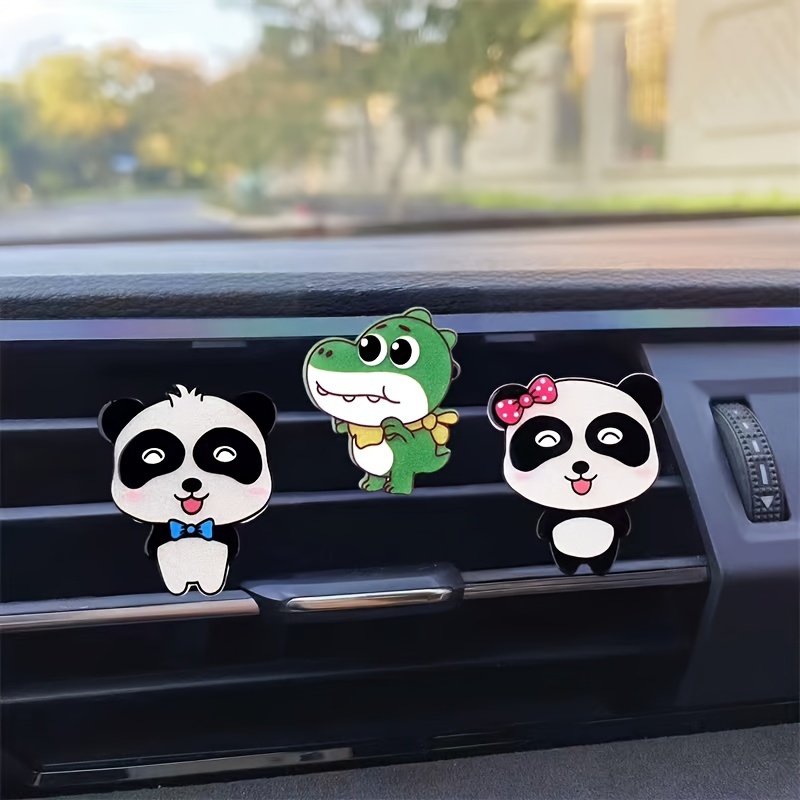 Car Air Fresheners for Women Cartoon Panda Fragrance Car Diffuser Long  Lasting