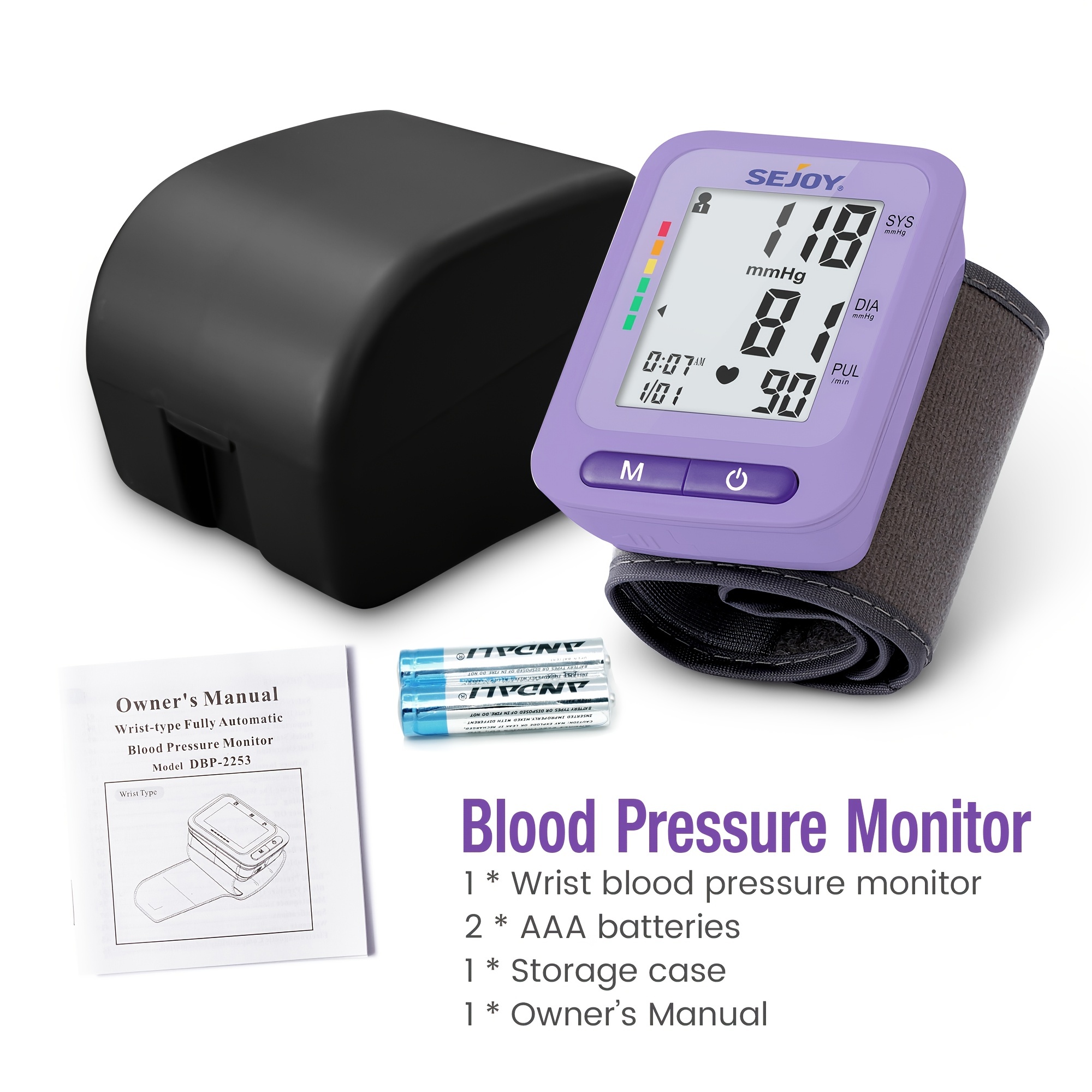 bluestone blood pressure monitor manual