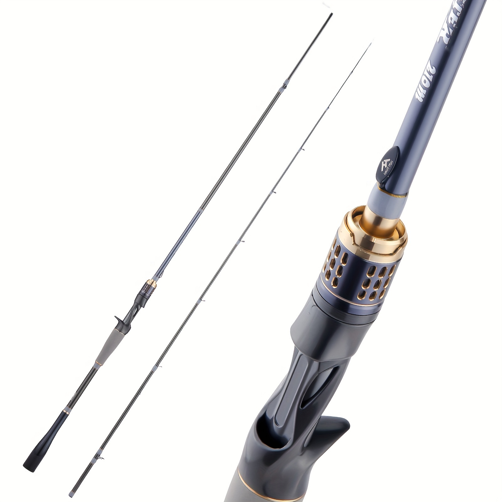 Haut Ton 2 section Spinning/casting Fishing Rods 1.8m - Temu Italy