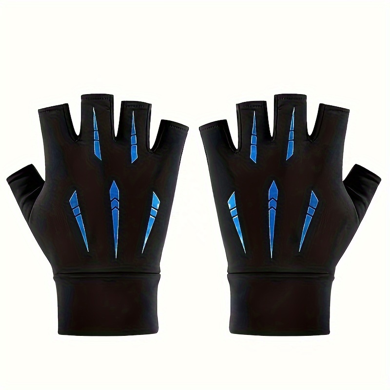 Sunscreen Anti skid Ice Silk Breathable Fishing Gloves - Temu New Zealand