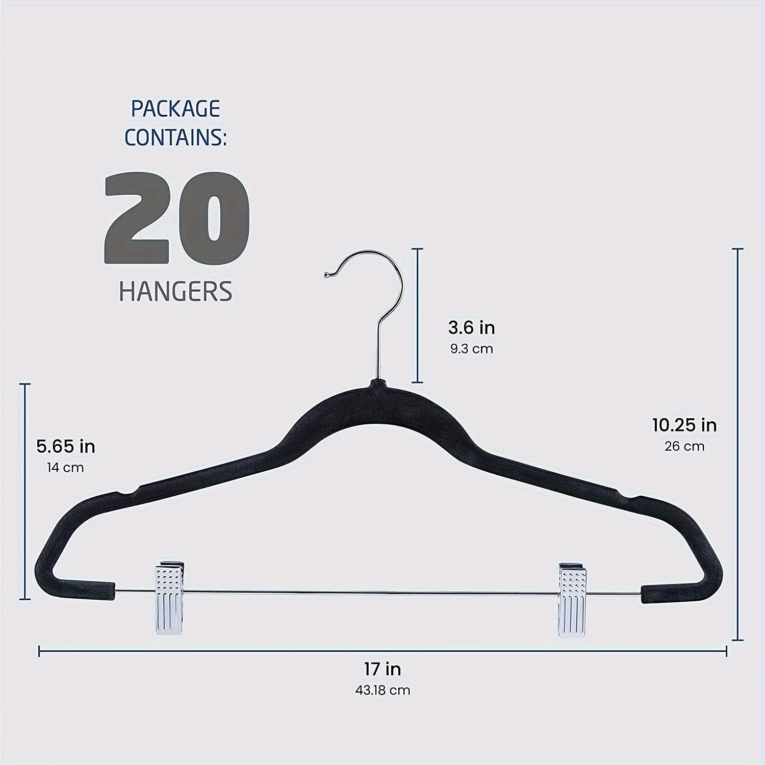 Non slip Velvet Pants Hangers With Clips Heavy Duty Clothes - Temu