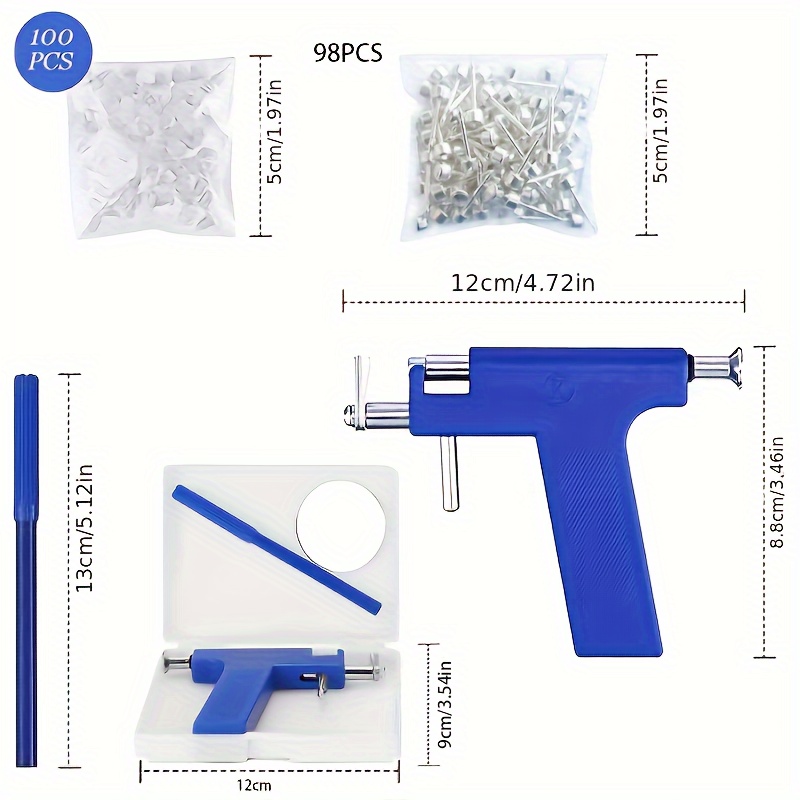 Steel Ear Piercing Gun Kit For Professional Occupational Safety