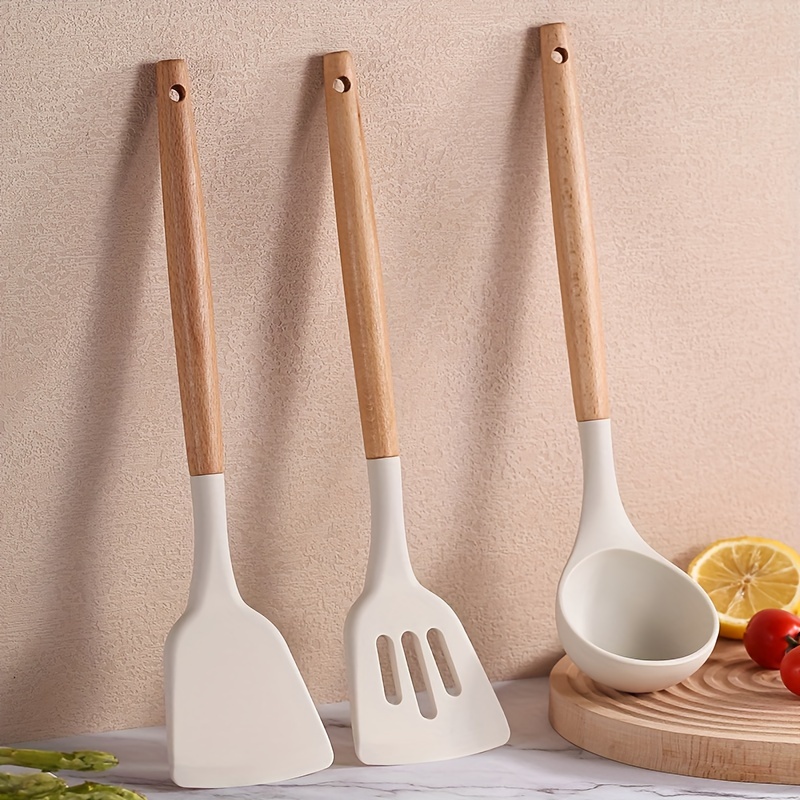 Silicone Cooking Tools Include Storage Container Kitchenware - Temu
