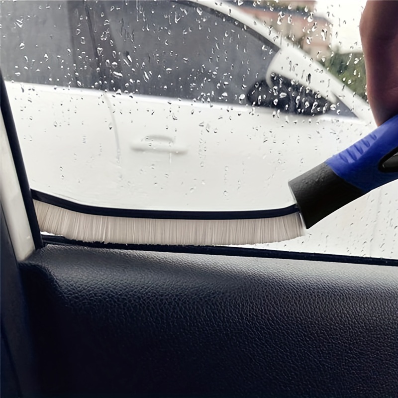 Blue Color Automobiles Door Window Seal Strip Cleaning Brushes Multipurpose  Hand-held Groove Cleaning Tools - Temu