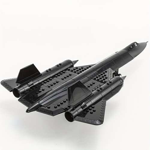 183pcs military series air force blackbird reconnaissance airplane building block model fighter assembling brick toy christmas thanksgiving day gifts