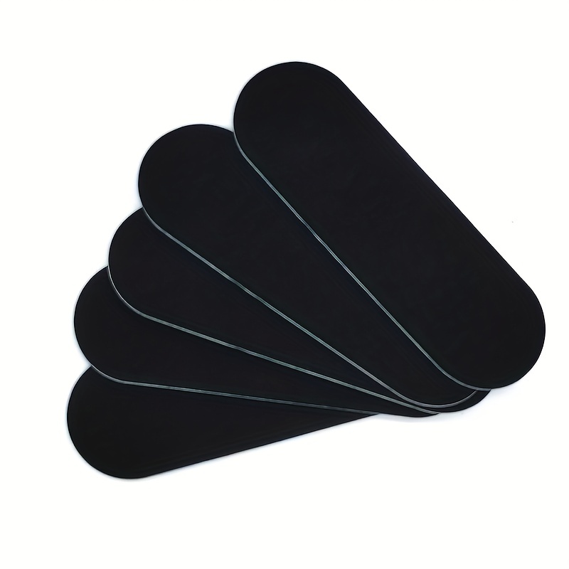 TEMU Ensemble de 5 tapis en mousse pour fingerboards, mesurant 100X34Mm, conçus pour le glissement sur les planches à roulettes pour doigts