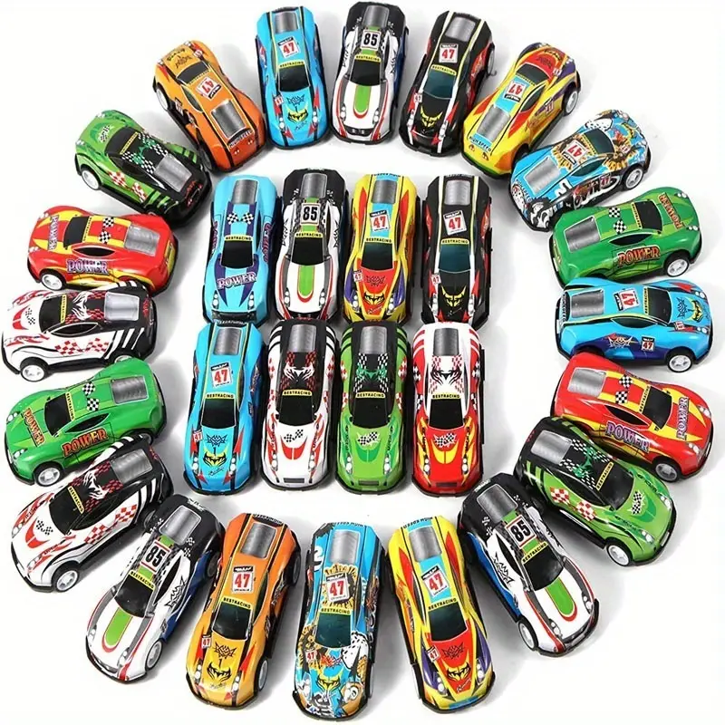 50-Pack Pull Back Mini Die Cast Race Cars