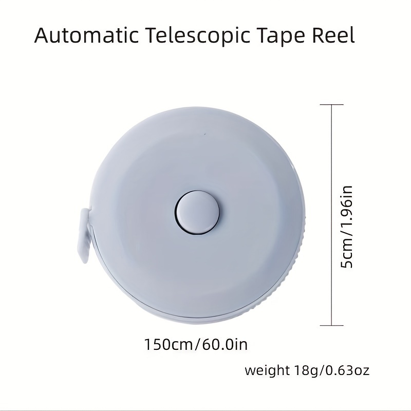 2Pcs Retractable Measuring Tape for Sewing