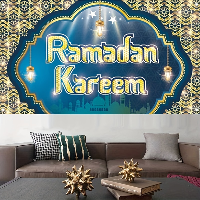 Krismax Ramadan Decorations for Home -2024-2 Pieces Ramadan Decorations  Ramadan Hanging Ornaments Wall Decor - Ramadan Party Decoration - Eid  Hanging