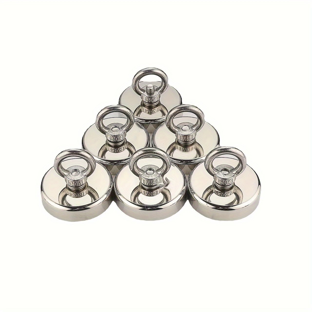 Super Strong Neodymium Fishing Magnet Hook N52 Heavy Duty Rare Earth Magnet  with Countersunk Hole Eyebolt 16-90mm Salvage Magnet - AliExpress