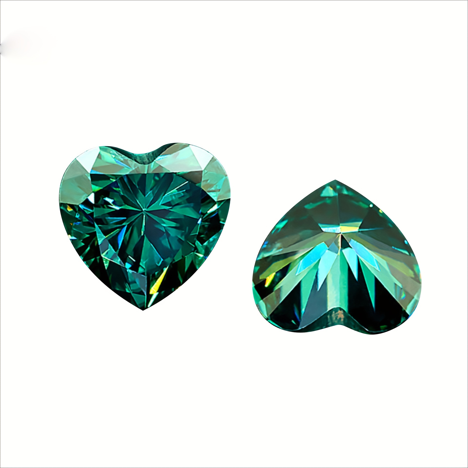 Heart Shape Moissanite Loose Stone 1ct 3ct High Quality Jewelry Match