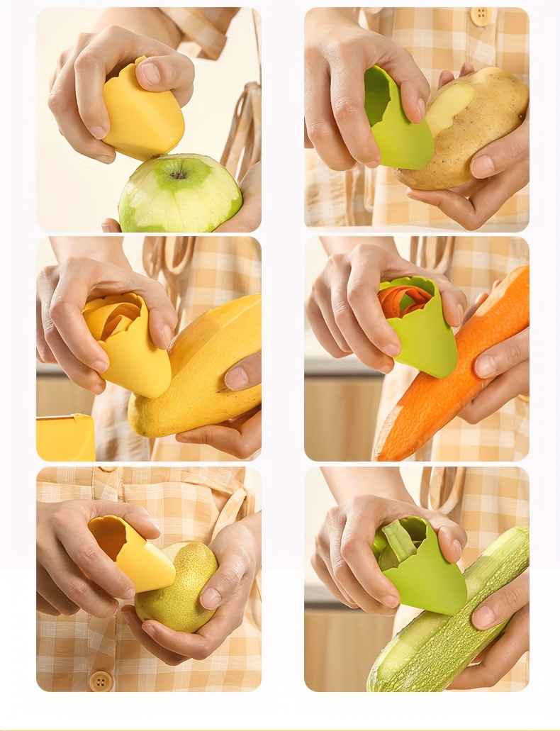 New Portable Storage Peeler With Trash Can Fruit And Vegetable Peeler  Kitchen Accessories Kitchen Stainless Steel Sharp Fruit Tools From Telmom,  $3.5