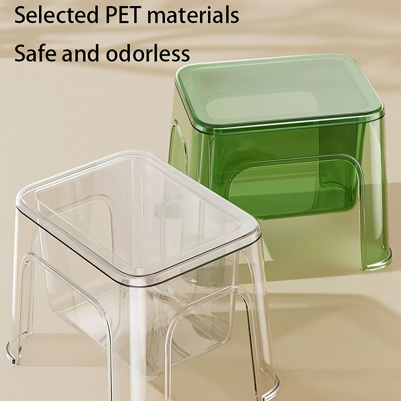 Chaise de maison en plastique épaissie pour bébé, tabouret pour