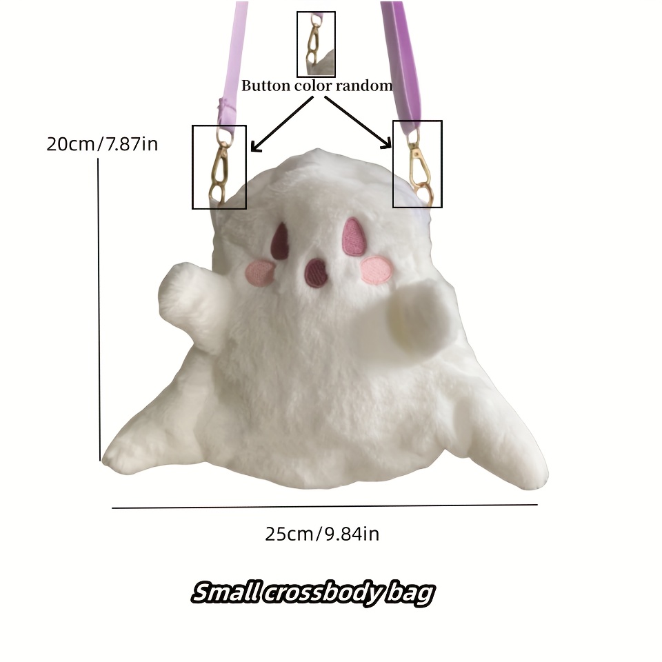 Cute Fluffy Ghost Backpack