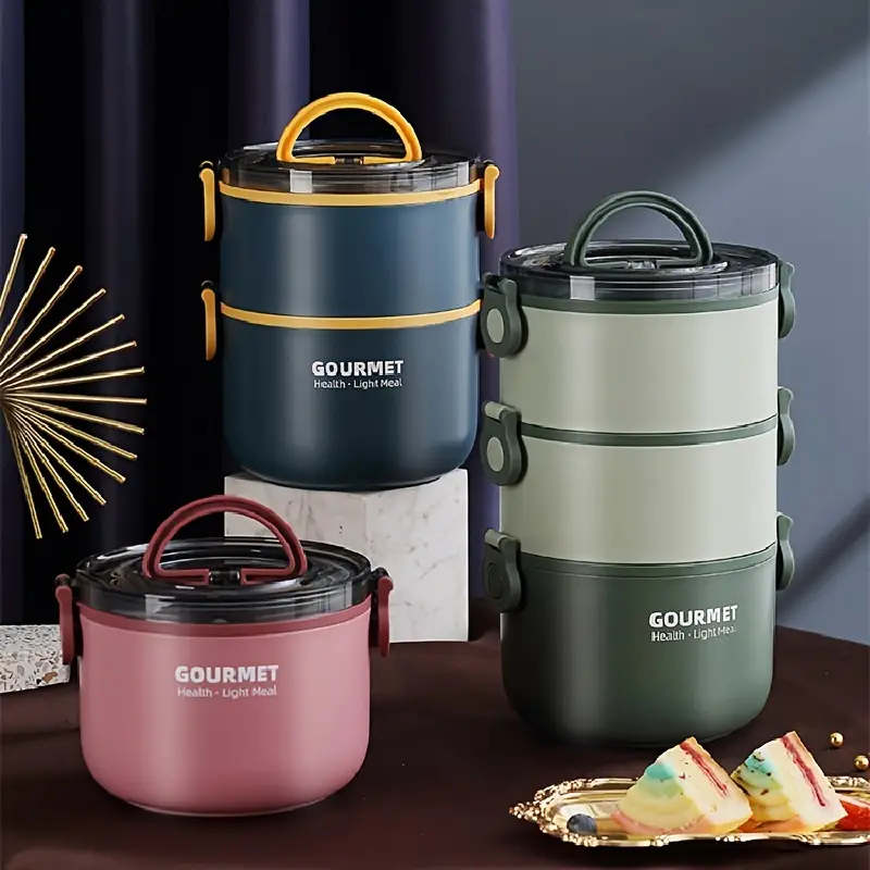 IVMET 3-Piece Lunch Bag Kit Insulated Bento Lunch Box Food Jar Vacuum  Stainless Steel thermos with S…See more IVMET 3-Piece Lunch Bag Kit  Insulated