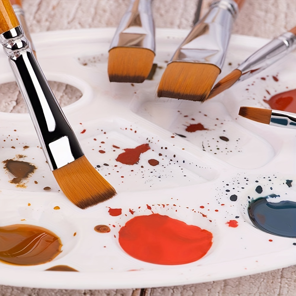 6pcs acrylic paint brushes Fine Paint Brushes for Details Nail Art