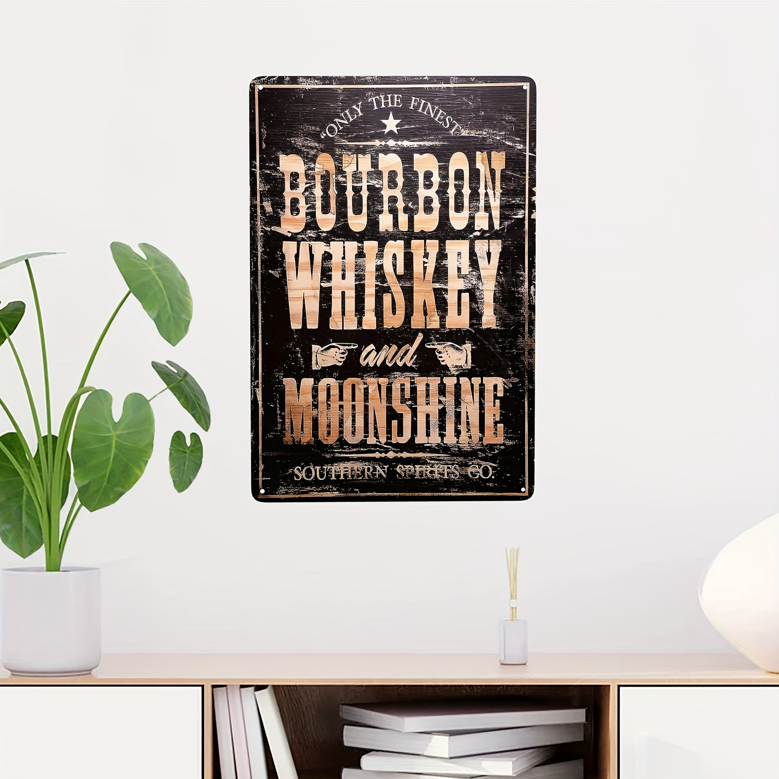 Prohibition Decor Speakeasy Garage Basement Bar 6 Whiskey Bourbon Prints  8x10