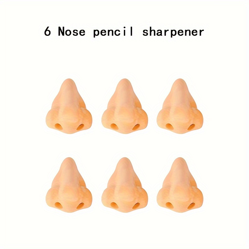 Nose Shape Pencil Sharpener School Supplies Manual Pencil - Temu