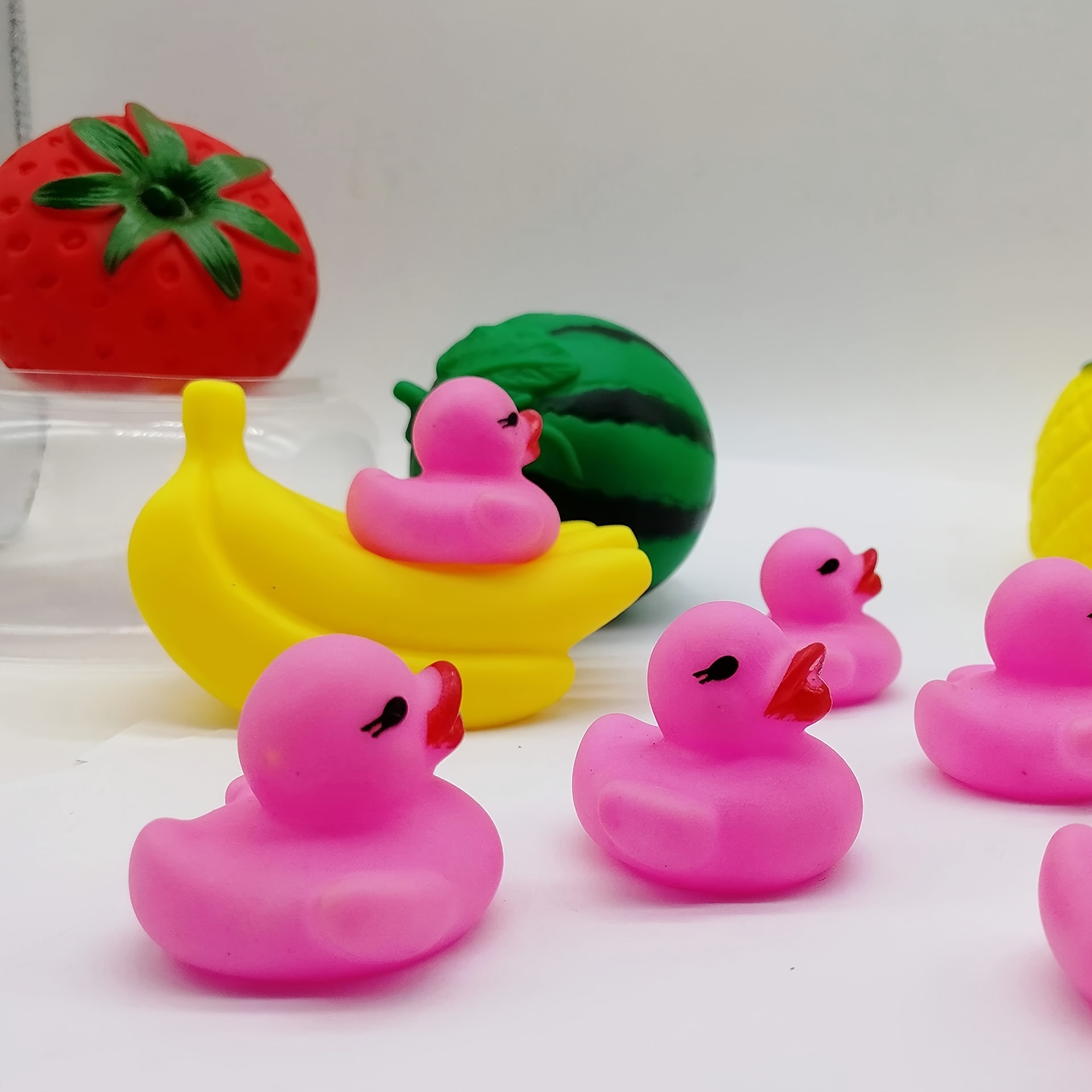 24pcs Patitos Goma Surtido Mini Juguetes Patito Goma Lindos - Temu