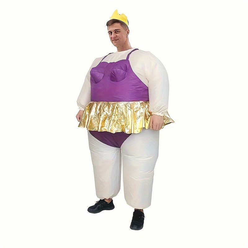 Cosplay Blow Tuxedo Costume ( Battery) Inflatable Fat Suit - Temu