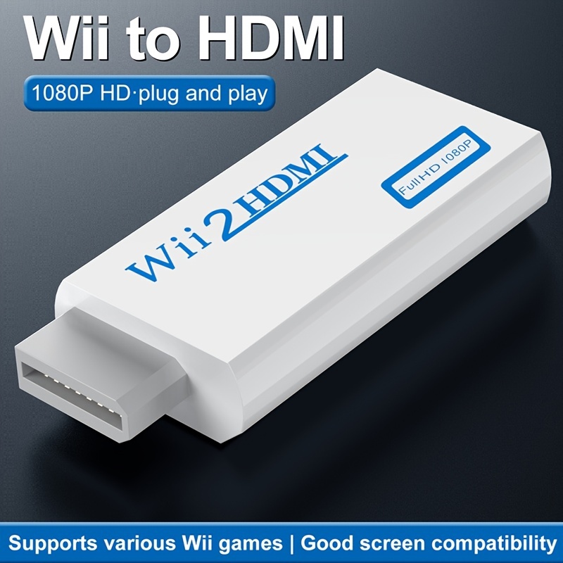 Best Wii to HDMI HD Converter for Nintendo Game