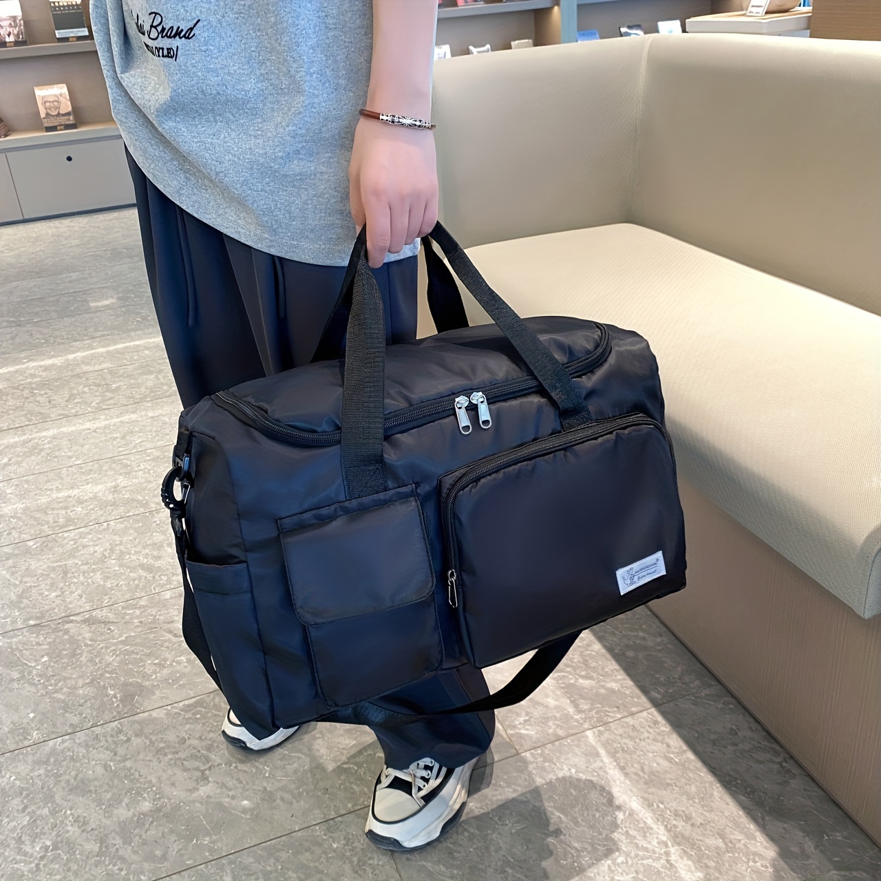 Portable Travel Sports Bag Lightweight Duffle Bag