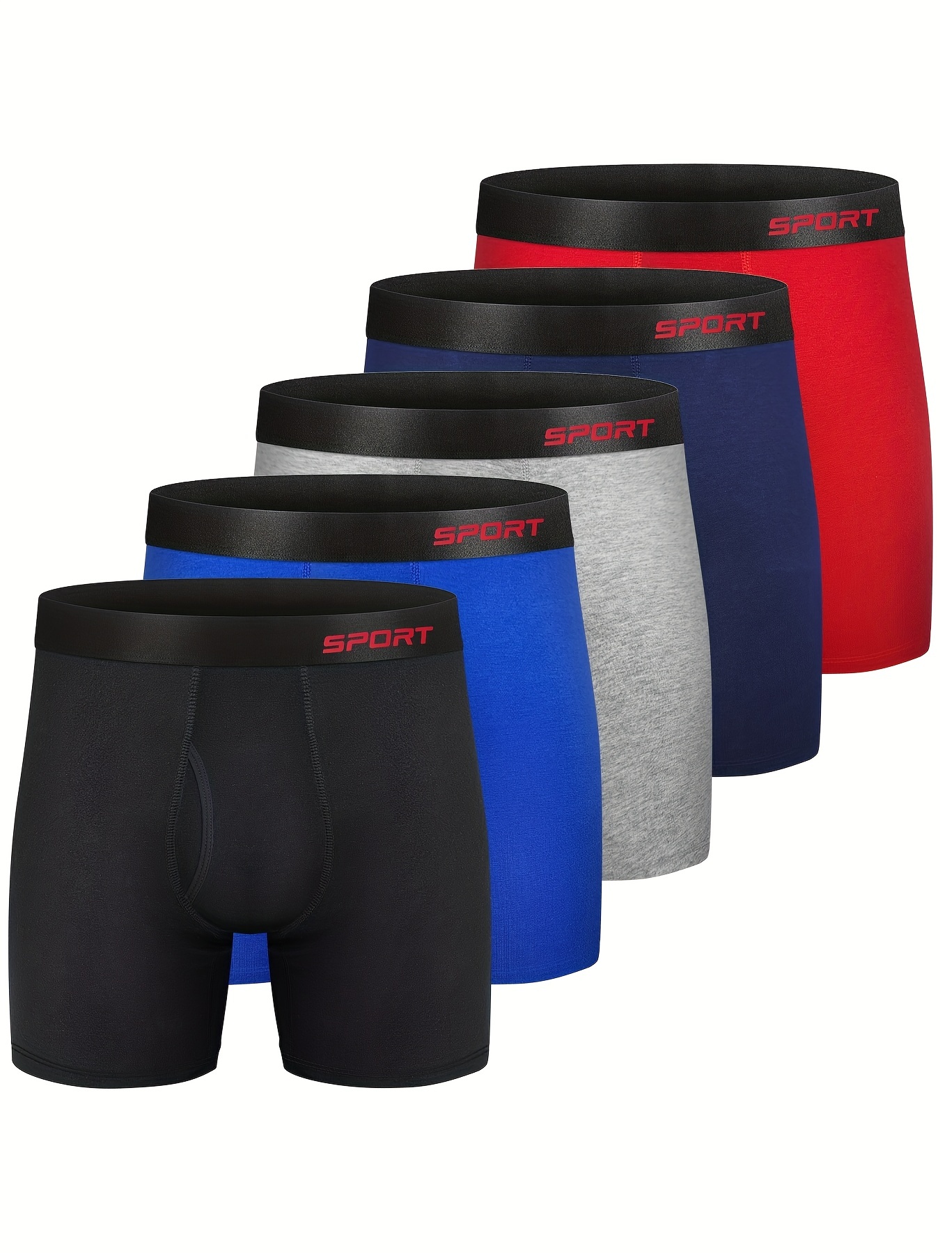 Buy Wholesale China Breathable Cotton Stretch Custom Long Leg Men Sports  Underwear Trunks Athletic Men Underwear Boxers & Men Sports Underwear at  USD 1.65