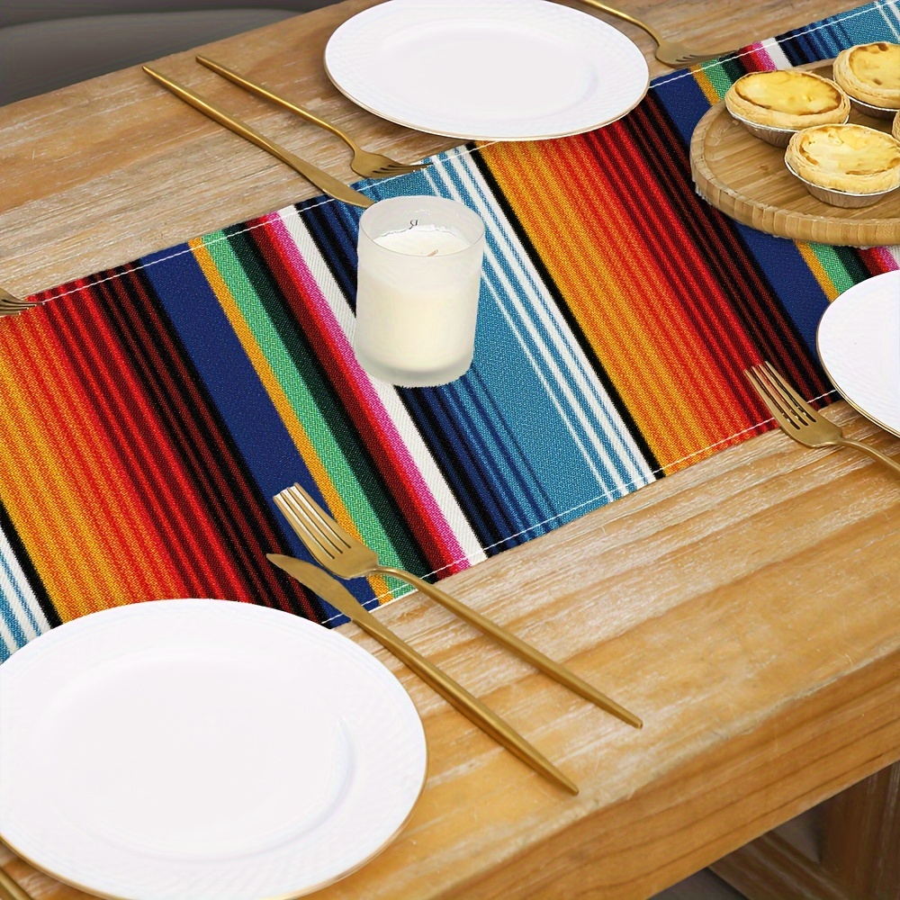 Mexican Fiesta Theme Party Tablecloths, Cinco De Mayo Party