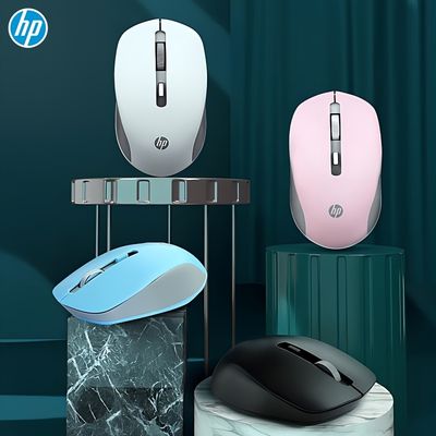 HP Wireless Silent Mouse - Ergonomic Right-Handed Design, And 2.4GHz Reliable Connection - Works For Computers And Laptops