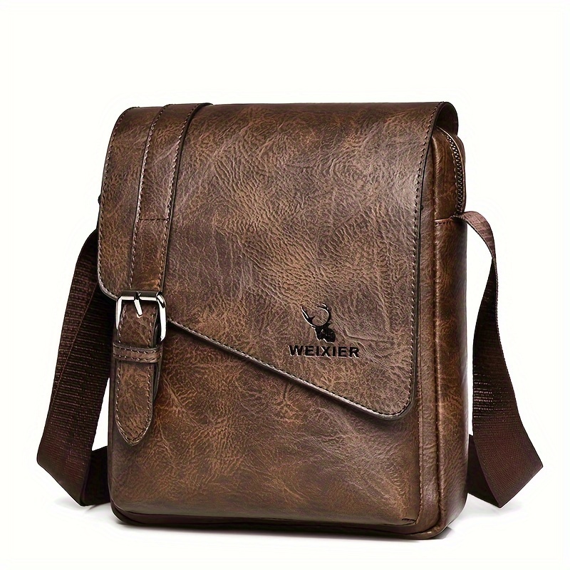 's Shoulder Bag, Vintage Vertical Portable Business Casual Shoulder Bag