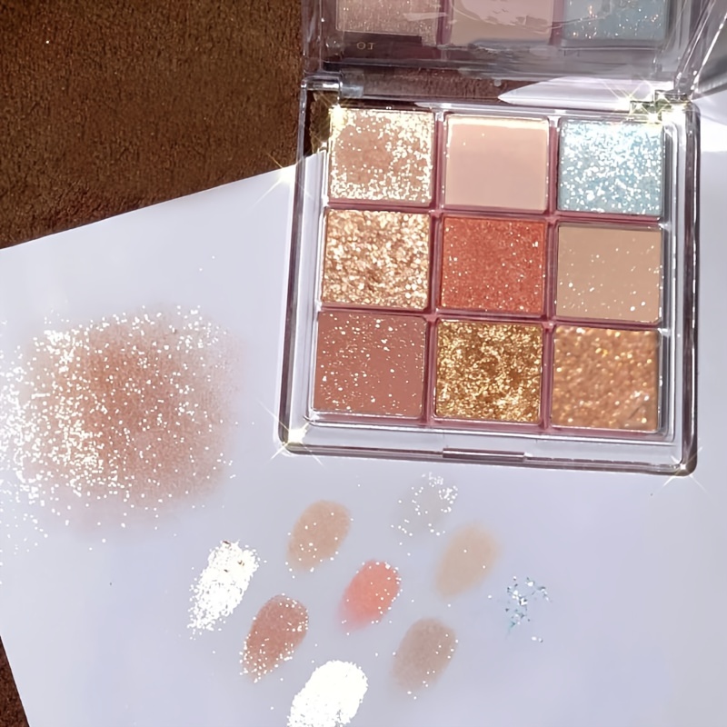 Paleta de sombras de olhos com 39 cores - Maquilhagem com tons mate,  metálicos, brilhantes e com glitter - Conjunto de cosméticos com sombras em  pó