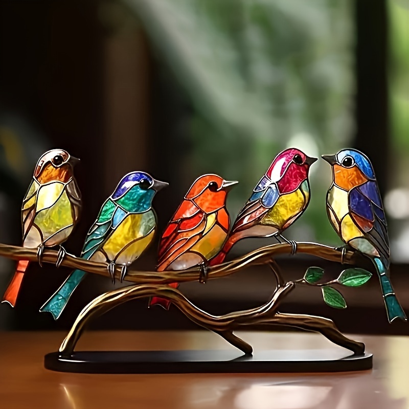  Adornos de pájaros decorativos falsos palomas blancas de espuma  artificial de plumas de boda ornamento de decoración de la mesa de  artesanía decoración de pájaro juguete decoración de la boda 2