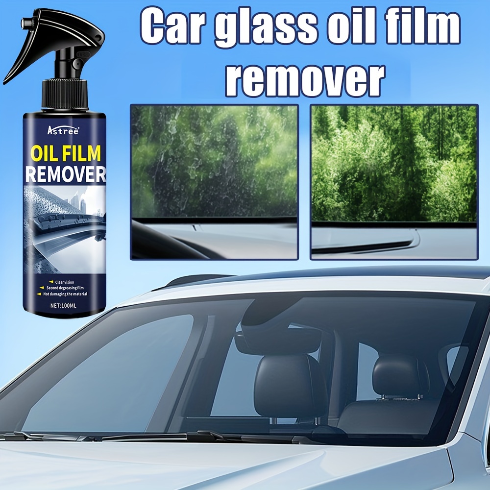 Car Windshield Oil Film Cleaner 100ml Car Windshield Cleaner Glass