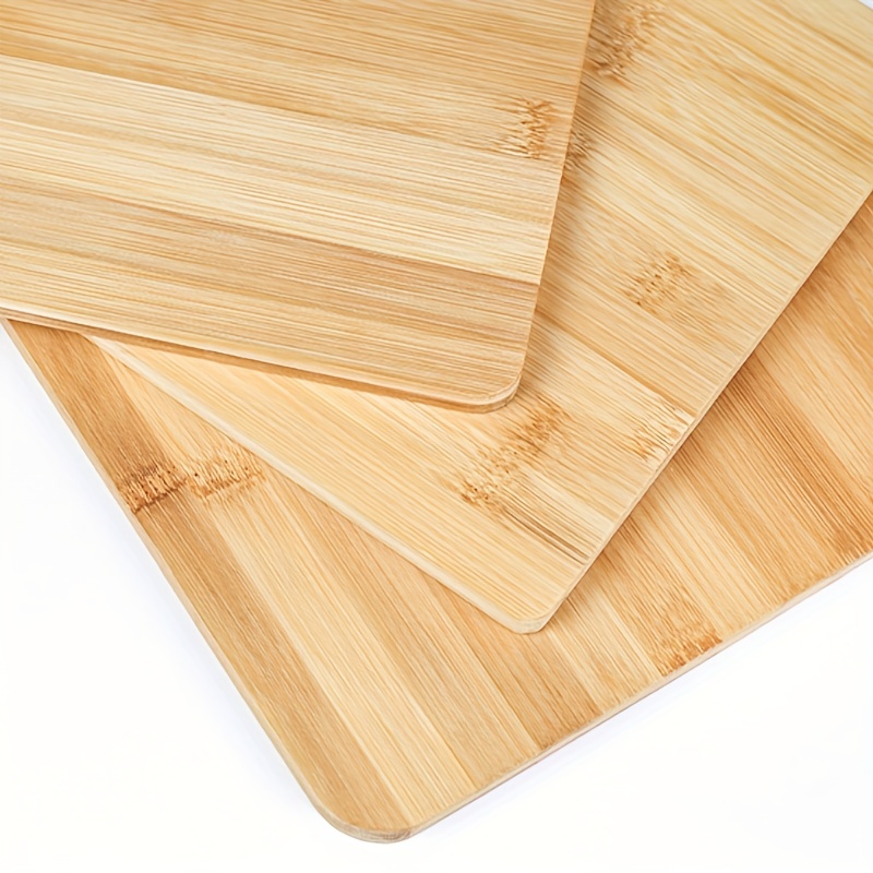 Bambú Coleccion Tabla de cortar con guillotina madera de para