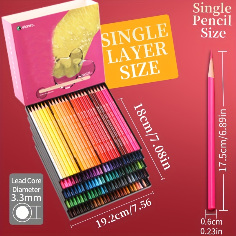 Premium Core Watercolor Pencils adults And Artist Colored - Temu
