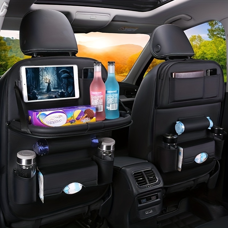 Upgrade Car Rides in one Back Seat Organizer Includes - Temu