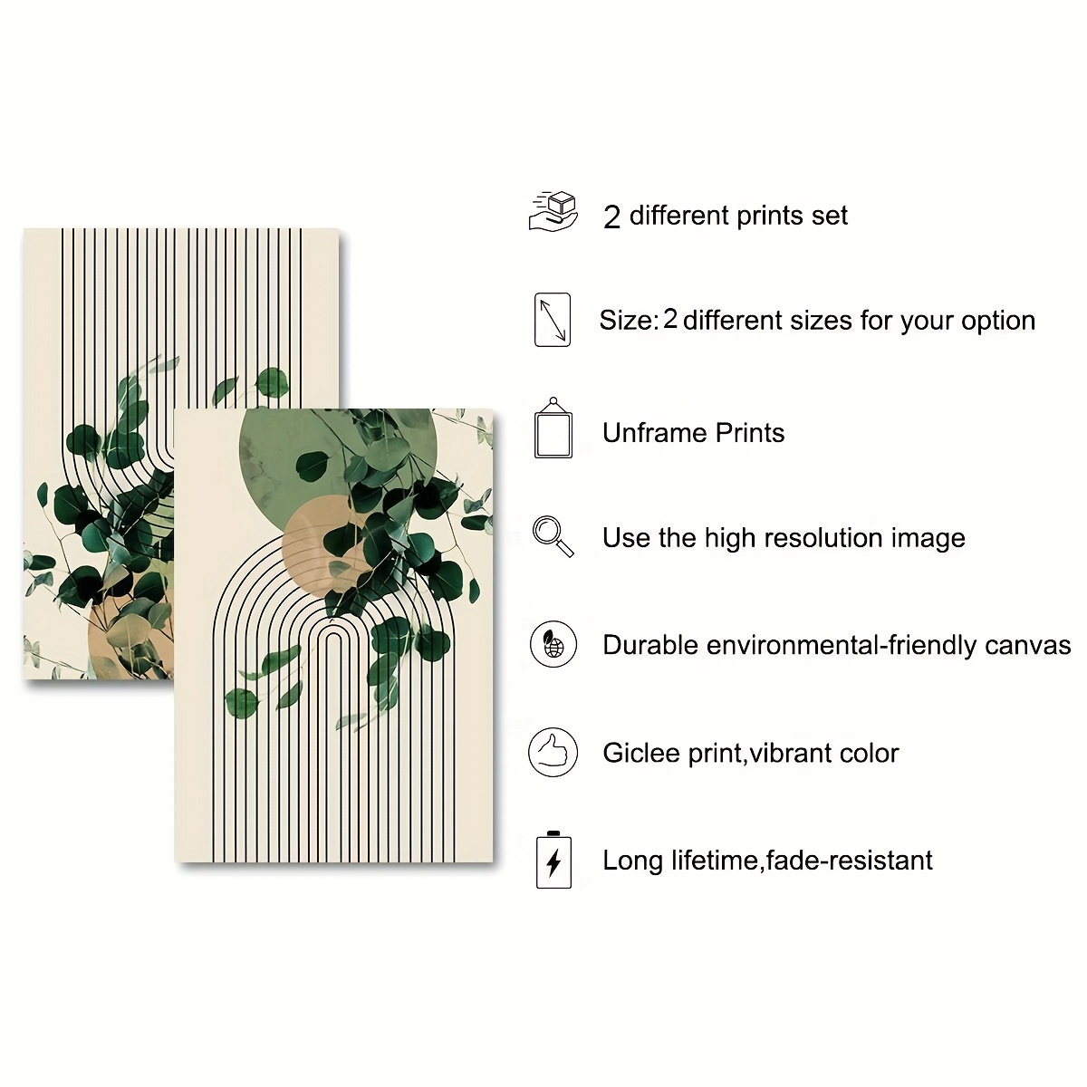 Modern Aesthetic Bathroom Accessories Eucalyptus Green Shade