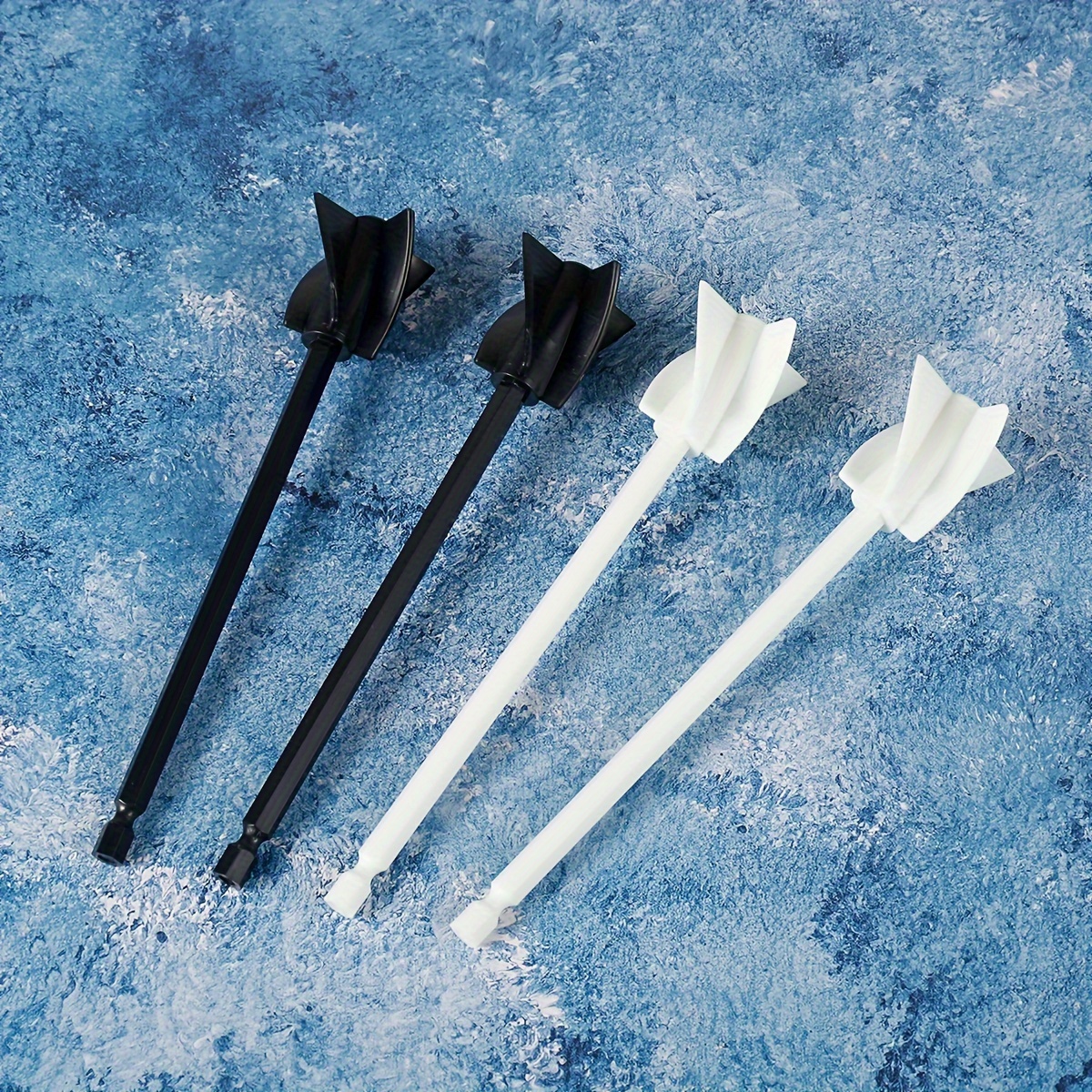 4pcs Epoxy Resin Mixer Accessories Stirring Rod, Reusable Resin