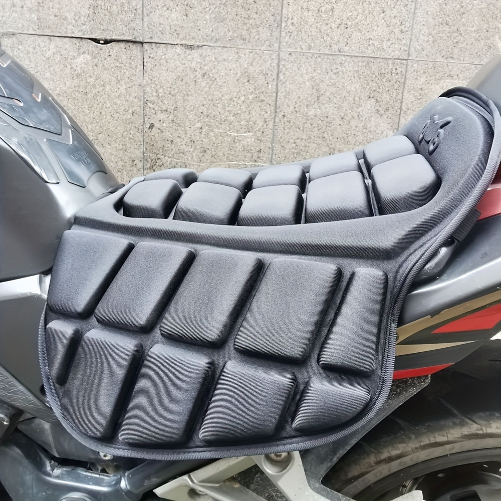 Set Motorcycle Seat Cushion Air Deluxe M + Seat Pad Tourtecs Air S SG3